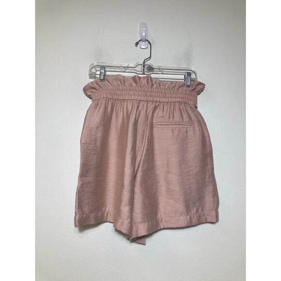 3.1 Phillip Lim Blush Pink High Elastic Waist Shorts with 2.5" inseam Sz 6 - Picture 2 of 3